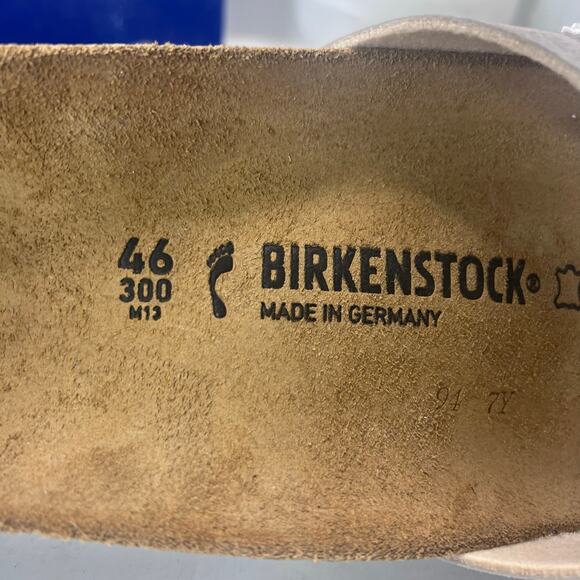 Birkenstock Madrid BS Birko Flur Sandal Animal Fascination Mud Men 13/EU 46 NWB - Picture 9 of 10